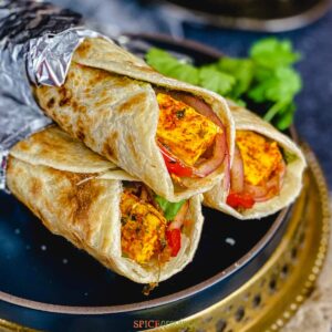 Paneer Roti Roll